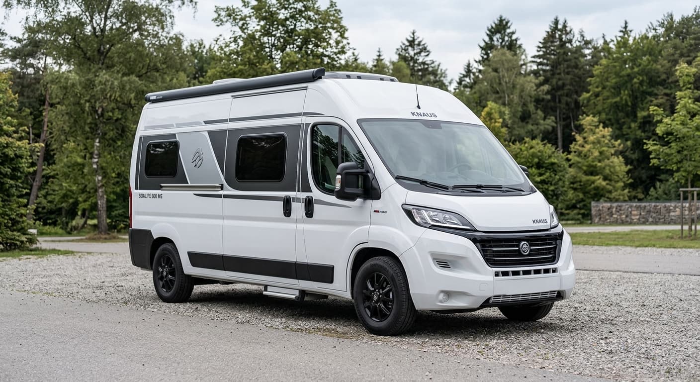 Knaus Van TI 650 MEG, vooraanzicht